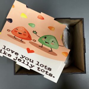 LOVE YOU LOTS LIKE JELLY TOTS