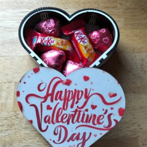 HEART SHAPED VALENTINES BOX