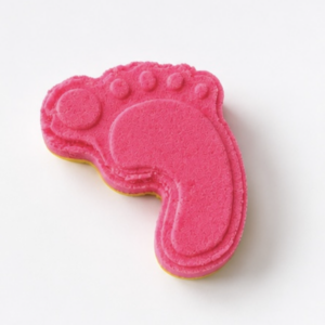 BABY FOOT PRINT BATH BOMB